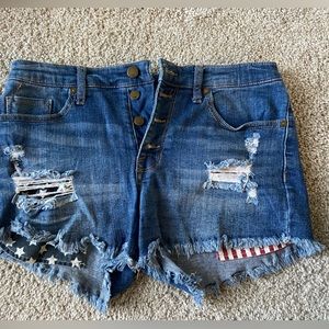 Blue Jean shorts